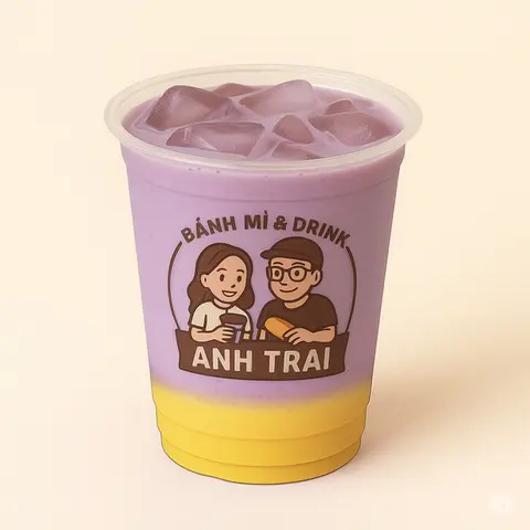 Hình ảnh Khoai môn latte vị xoài