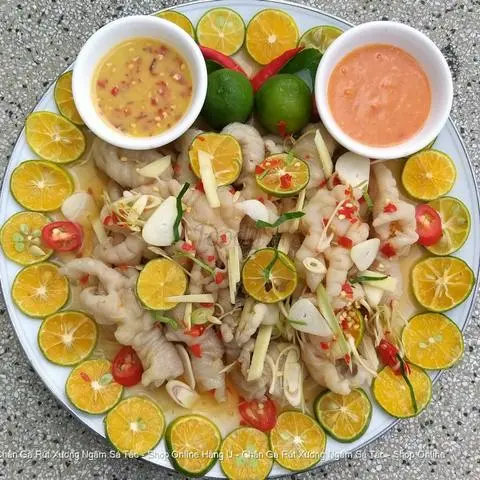 Hình ảnh Combo chân gà rút xương nhỏ ngâm sả tắc + 1 chai Pepsi