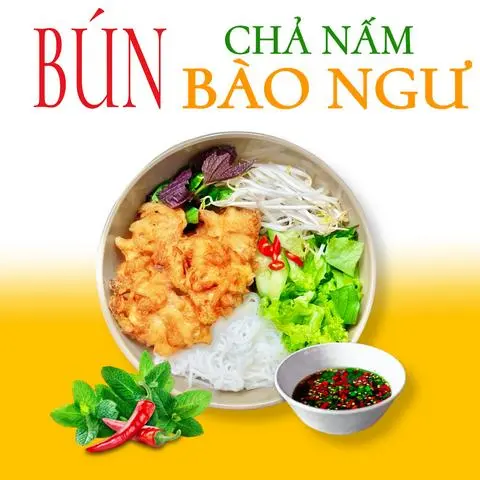 Hình ảnh Bún chả huế chiên