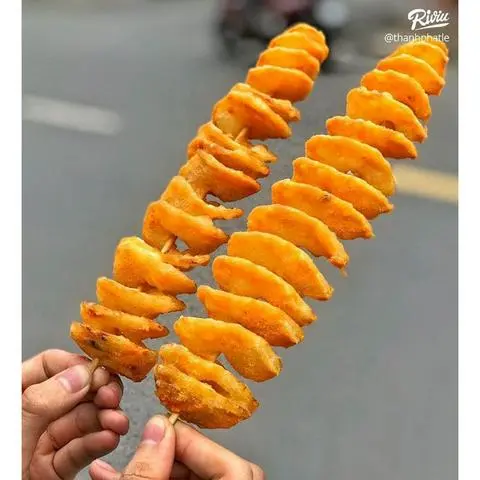Hình ảnh khoai tây lốc xoáy 