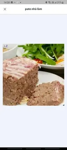 Hình ảnh Pate nhà làm 200g