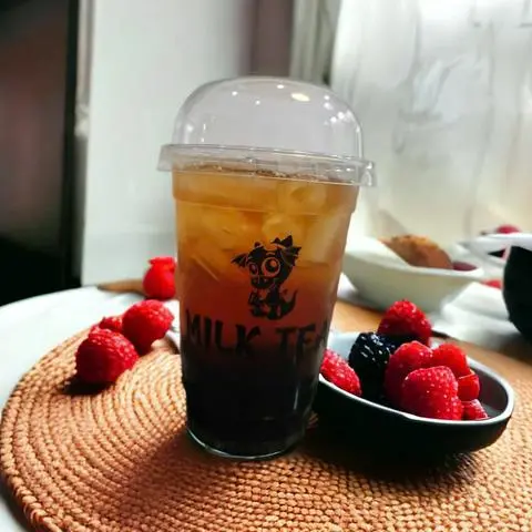 Hình ảnh Hồng trà dâu tây