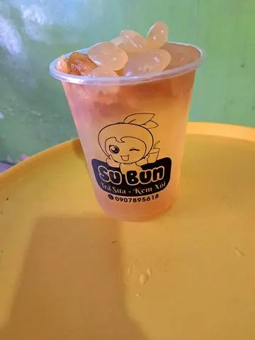 Hình ảnh Trà Su Bun hạt đác to-ly 1 lít