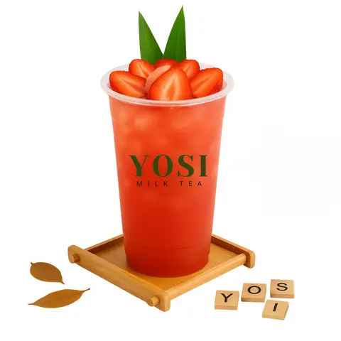 Hình ảnh Trà Dâu Tây Đà Lạt [Ly Lớn 700ml]