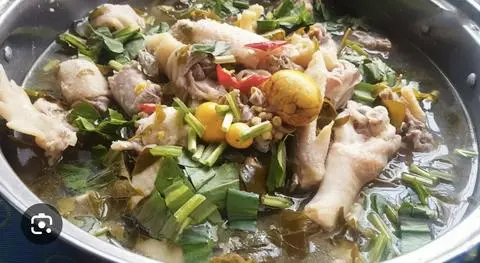 Hình ảnh Gà xào lá giang