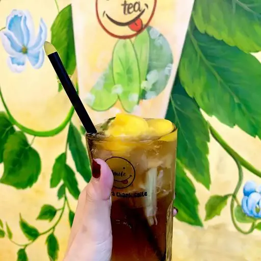 Hình ảnh Trà đào chanh sả