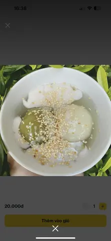 Hình ảnh chè trôi nước 