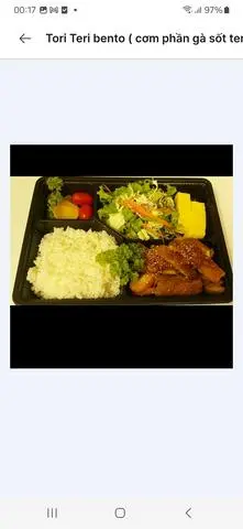 Hình ảnh Tori teri yaki bento (Cơm phần gà sốt teri)
