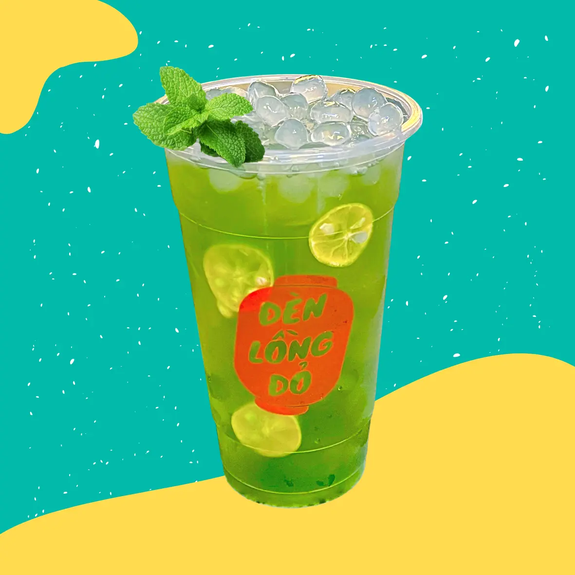 Hình ảnh Trà Tắc Thái - ly khổng lồ 