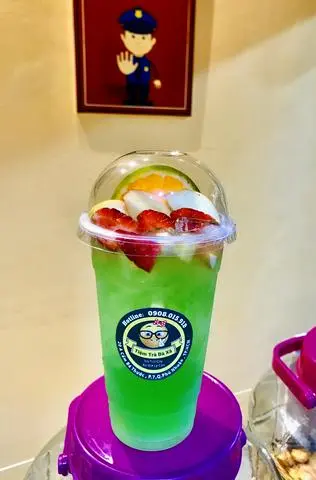Hình ảnh TRÀ TÁO XANH CAM DÂU