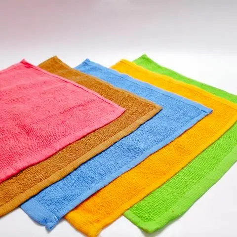 Hình ảnh Khăn Lau Cotton 25cm -> 27cm, Khăn Lau Mặt, Lau Bụi Đa Năng