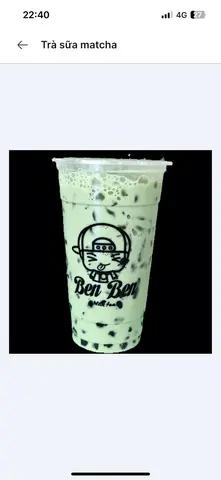 Hình ảnh trà sữa matcha