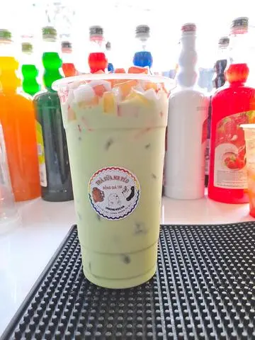 Hình ảnh TRÀ SỮA THÁI XANH SIZE 1 LÍT