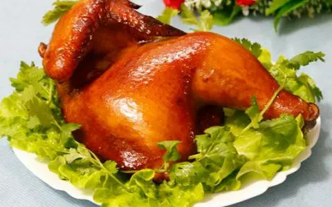 Hình ảnh Gà nướng sốt mật ong  1/2 con