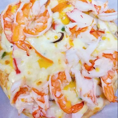 Hình ảnh Pizza tôm nướng
