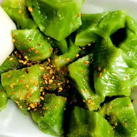 Hình ảnh Bánh Đúc Lá Dứa - Hộp Nhỏ