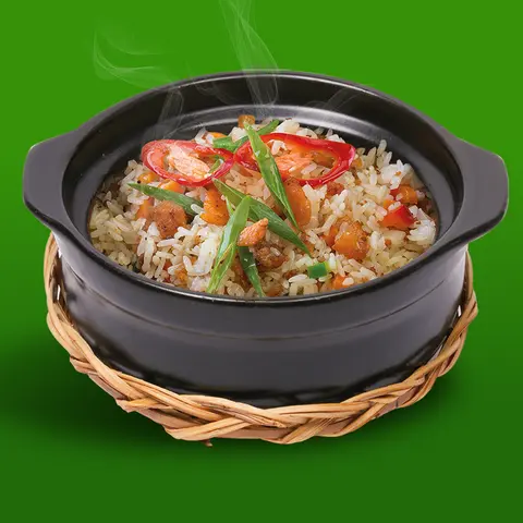 Hình ảnh Cơm tay cầm cá hồi