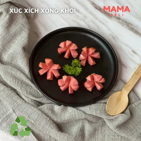 Hình ảnh Xúc Xích Xông Khói(Ghi rõ món thêm vào món nào giúp Mamadeli nha ạ)