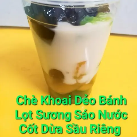 Hình ảnh Chè Khoai Dẻo Bánh Lọt Sương Sáo 