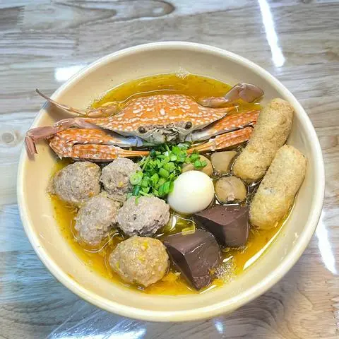 Hình ảnh Bánh Canh Ghẹ, Thịt Viên
