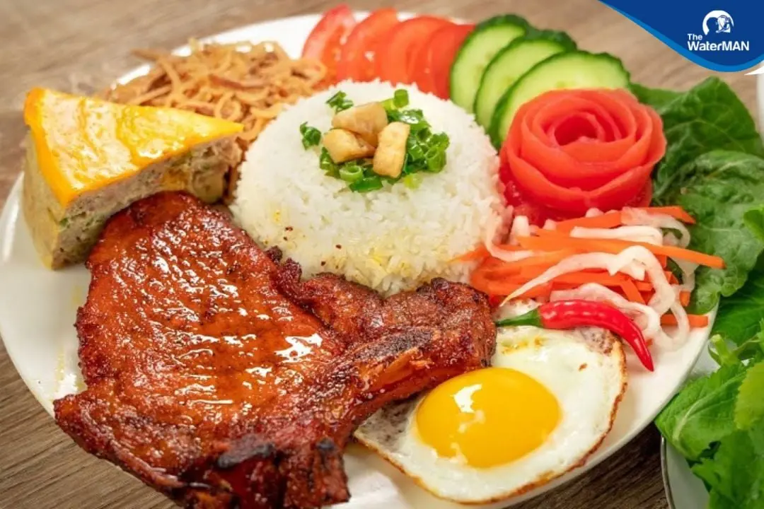 Hình ảnh Cơm sườn trứng