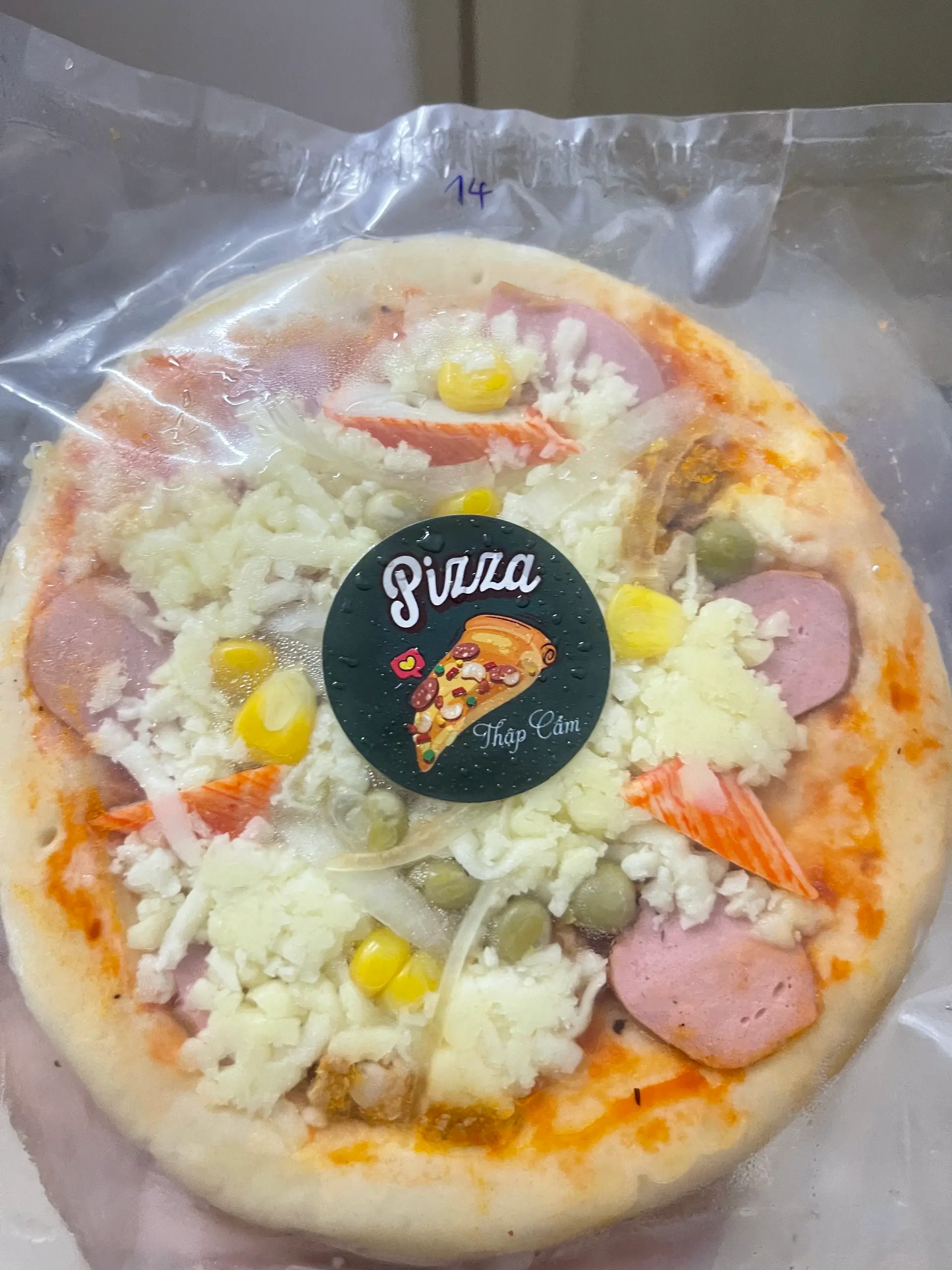 Hình ảnh PIZZA XÚC XÍCH PHÔ MAI
