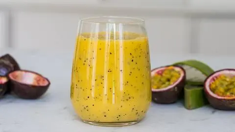 Hình ảnh Xoài Chanh Dây Đá Xay