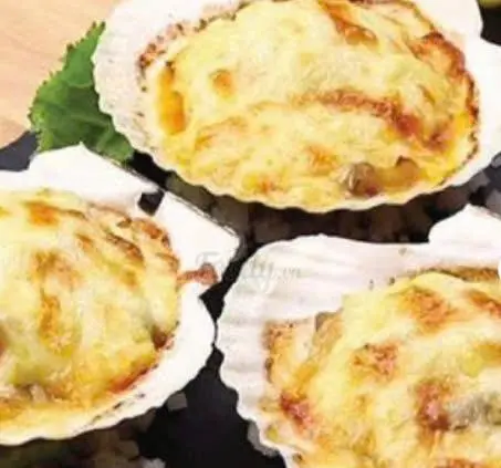 Hình ảnh Combo sò điệp nhật cồ 3 con nướng phô mai