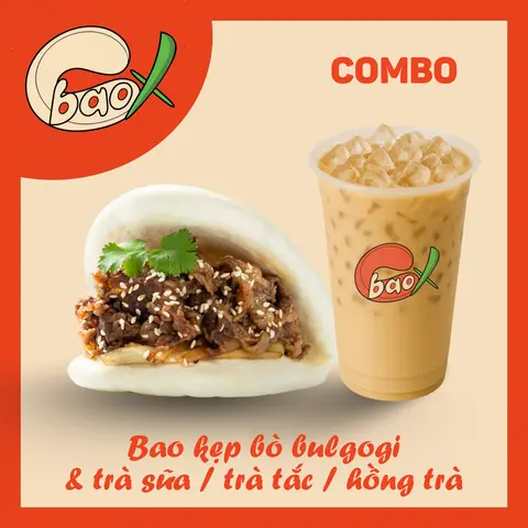 Hình ảnh Bao kẹp bò Bulgogi & Trà