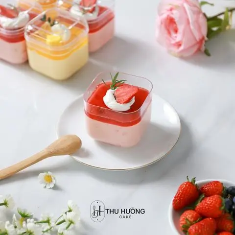 Hình ảnh Bánh kem việt quất
