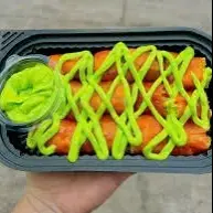 Hình ảnh Bánh tráng cuốn bơ cớm