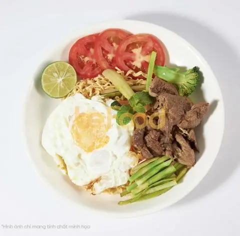 Hình ảnh Mì xào bò trứng