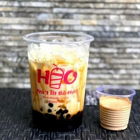 Hình ảnh Sữa tươi trân châu đường đen Matcha ly 1 lít