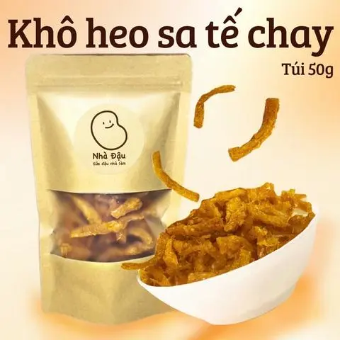 Hình ảnh Khô heo sa tế chay