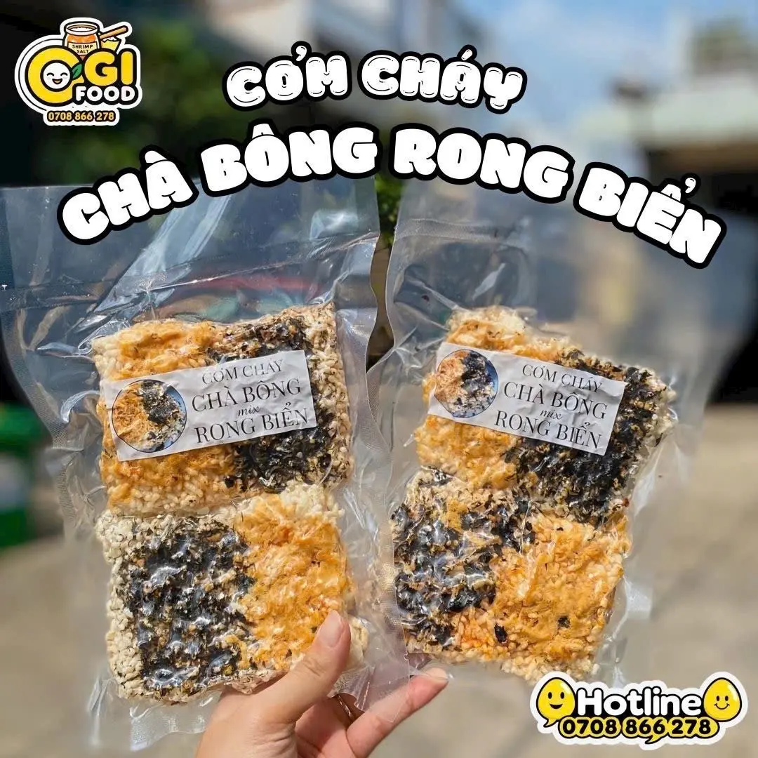 Hình ảnh Cơm Cháy Chà Bông Rong Biển