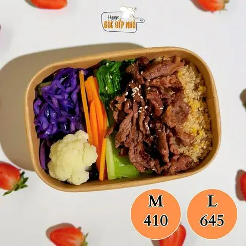 Hình ảnh Quinoa mix bò xào - Stir fried beef