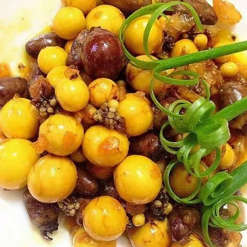 Hình ảnh Trứng non cháy tỏi