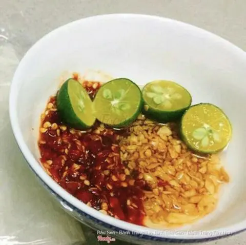 Hình ảnh Bánh tráng sate tắc