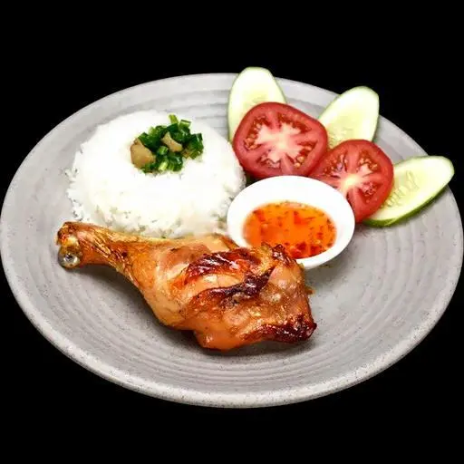 Hình ảnh Cơm đùi gà
