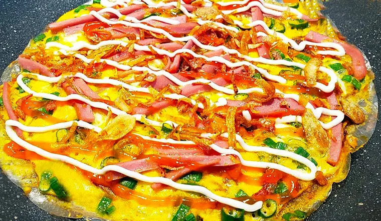 Hình ảnh Bánh tráng nướng 
