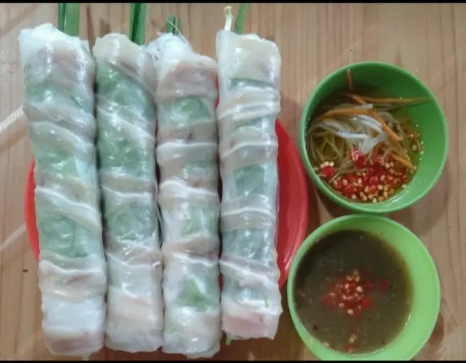 Hình ảnh Gỏi cuốn tai heo