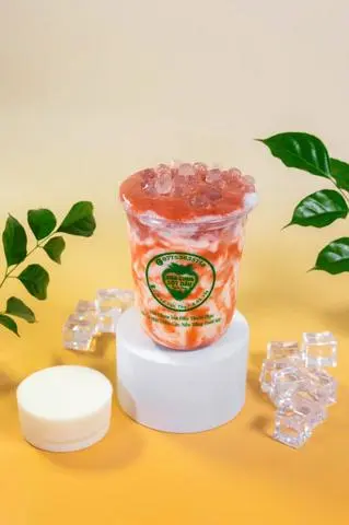 Hình ảnh Sữa Chua sốt Dâu Tây