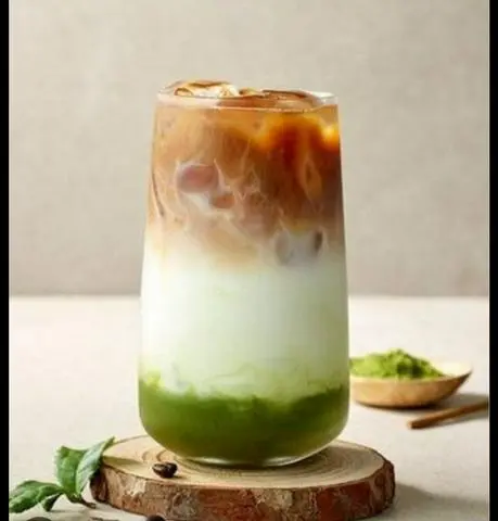 Hình ảnh Matcha latte cafe