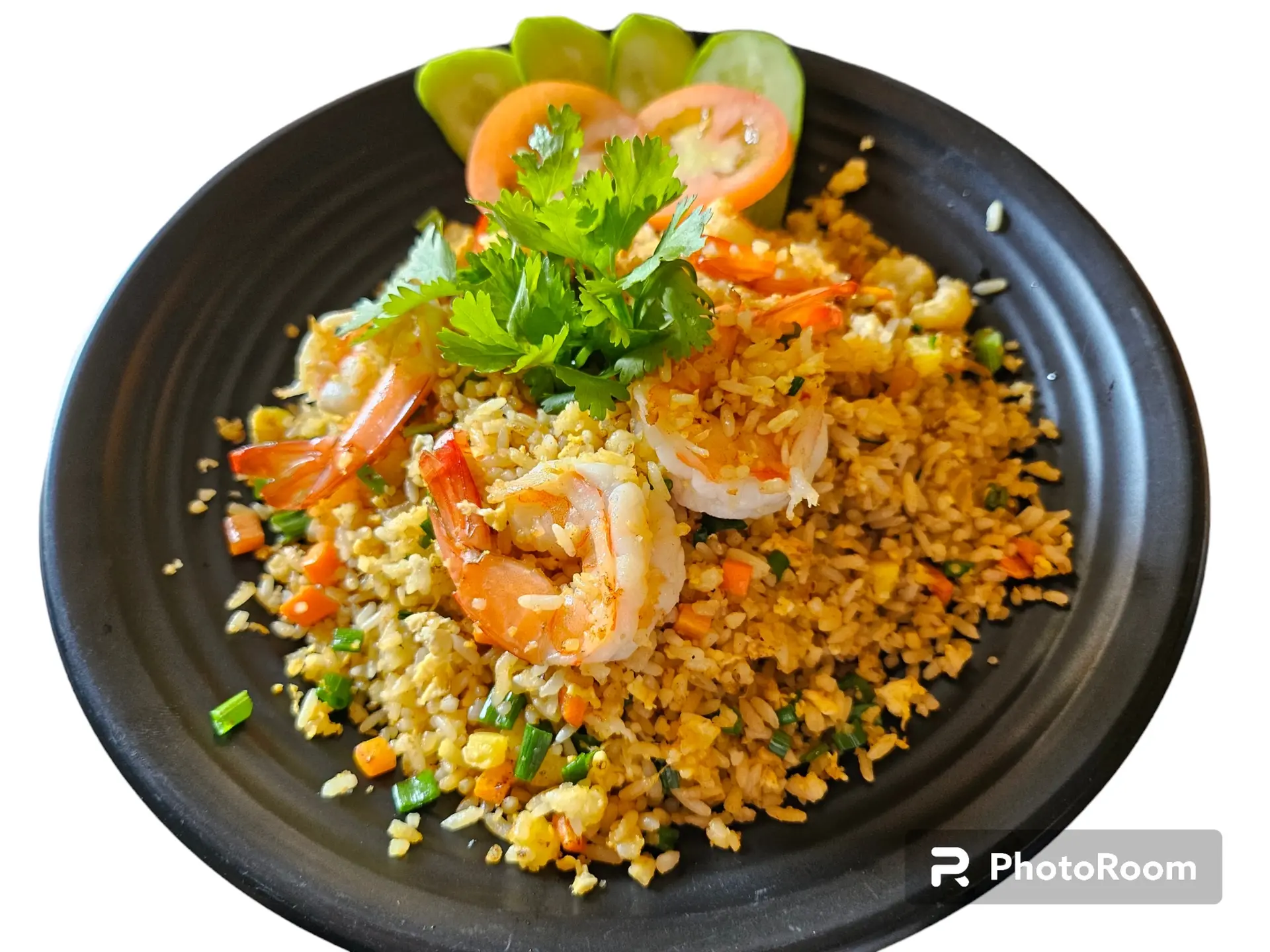 Hình ảnh cơm chiên mực