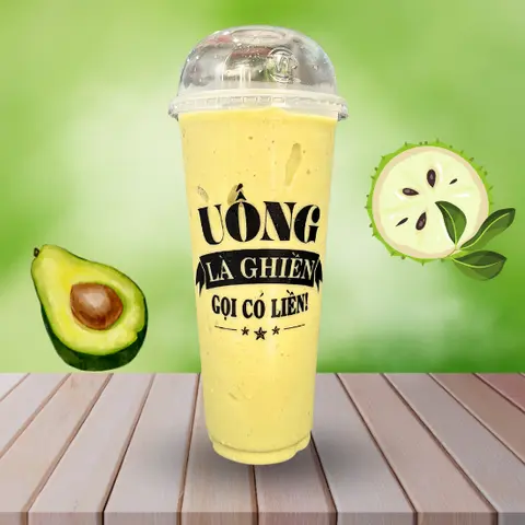 Hình ảnh Sinh tố bơ+ Mãng cầu