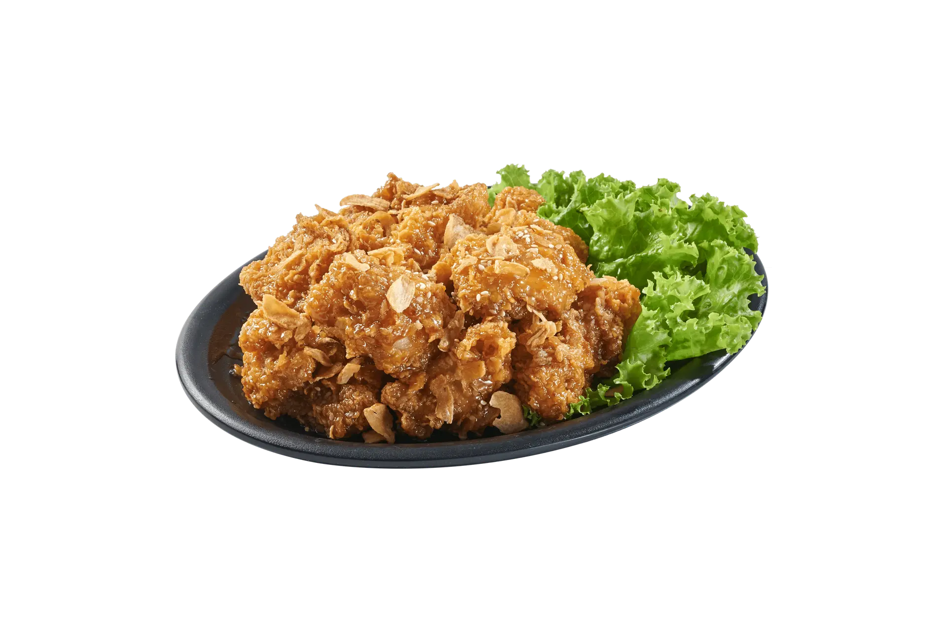 Hình ảnh Gà không xương sốt nước tương (Full) - 간장 소스 치킨