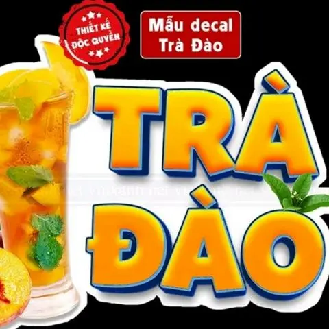 Hình ảnh Trà Đào Ly Khổng Lồ 