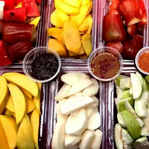 Hình ảnh Xoài - Ổi - Củ Sắn    600g - Muối Tôm