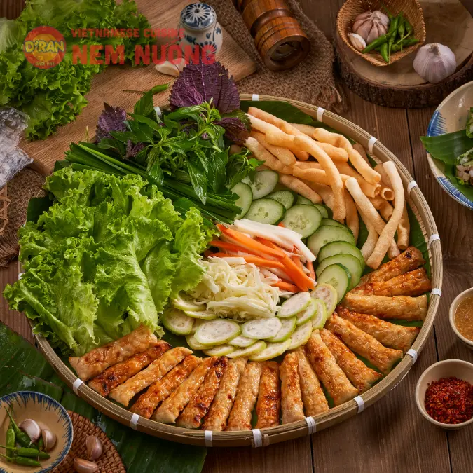 Hình ảnh Phần 3 Người - Nem Nướng D'ran - Healthy & Fresh