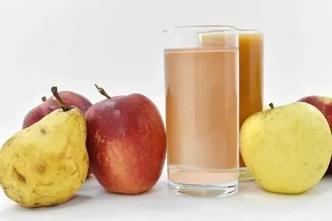Hình ảnh Nước ép lê - táo nguyên chất ly 700ml